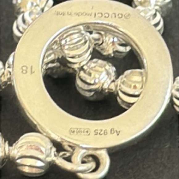 Gucci bracelet 925 automatic 100% - Picture 5 of 12